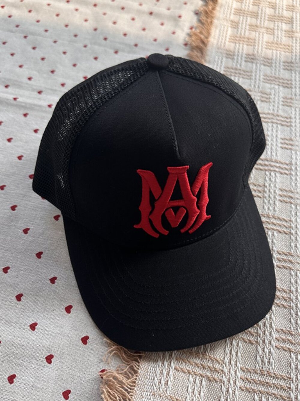 Amiri Truck Driver Hat (Black)